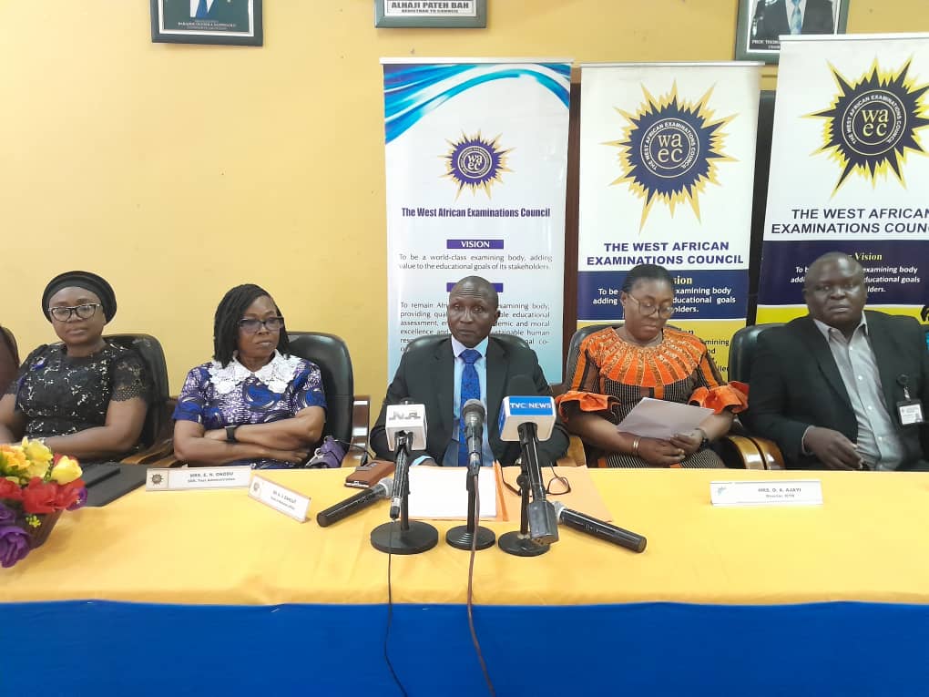 WAEC 2025 Revised WASSCE Results